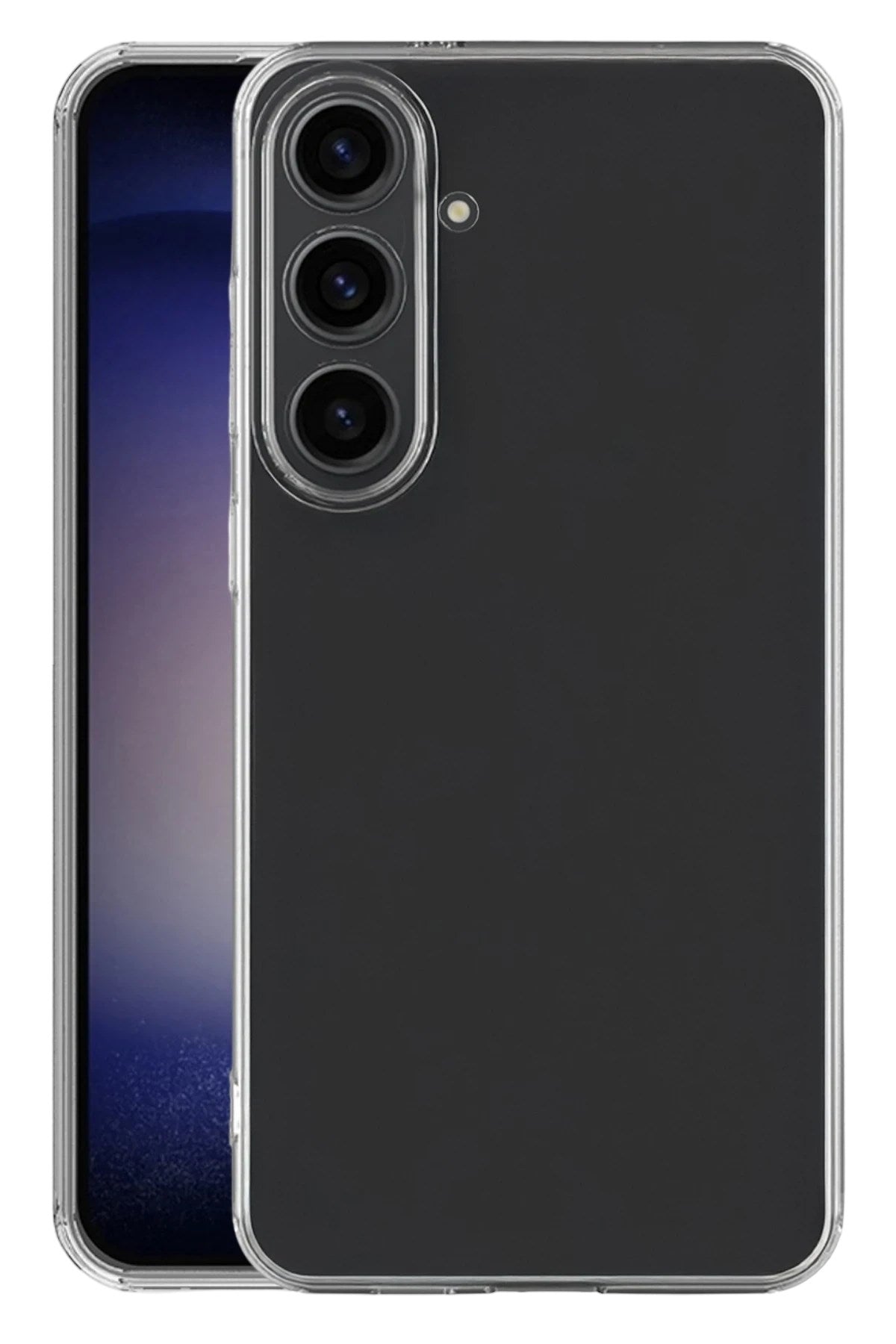 Mey İthalat® Samsung Galaxy S25 FE Kılıf Lüx Şeffaf Silikon