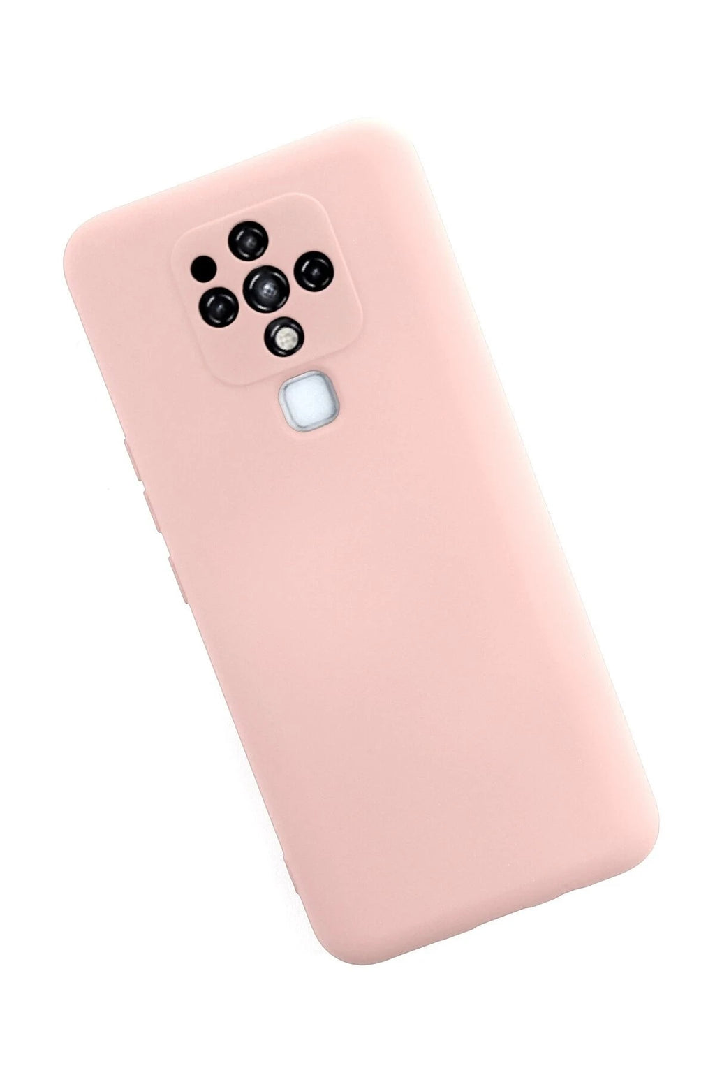 Mey İthalat® Tecno Camon 16 Kılıf Nano içi Kadife Silikon - Pudra