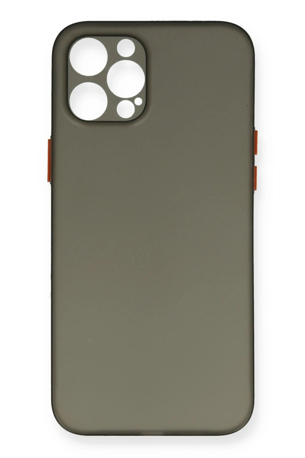 Mey İthalat® iPhone 12 Pro Max Kılıf PP Ultra İnce Kapak - Gri