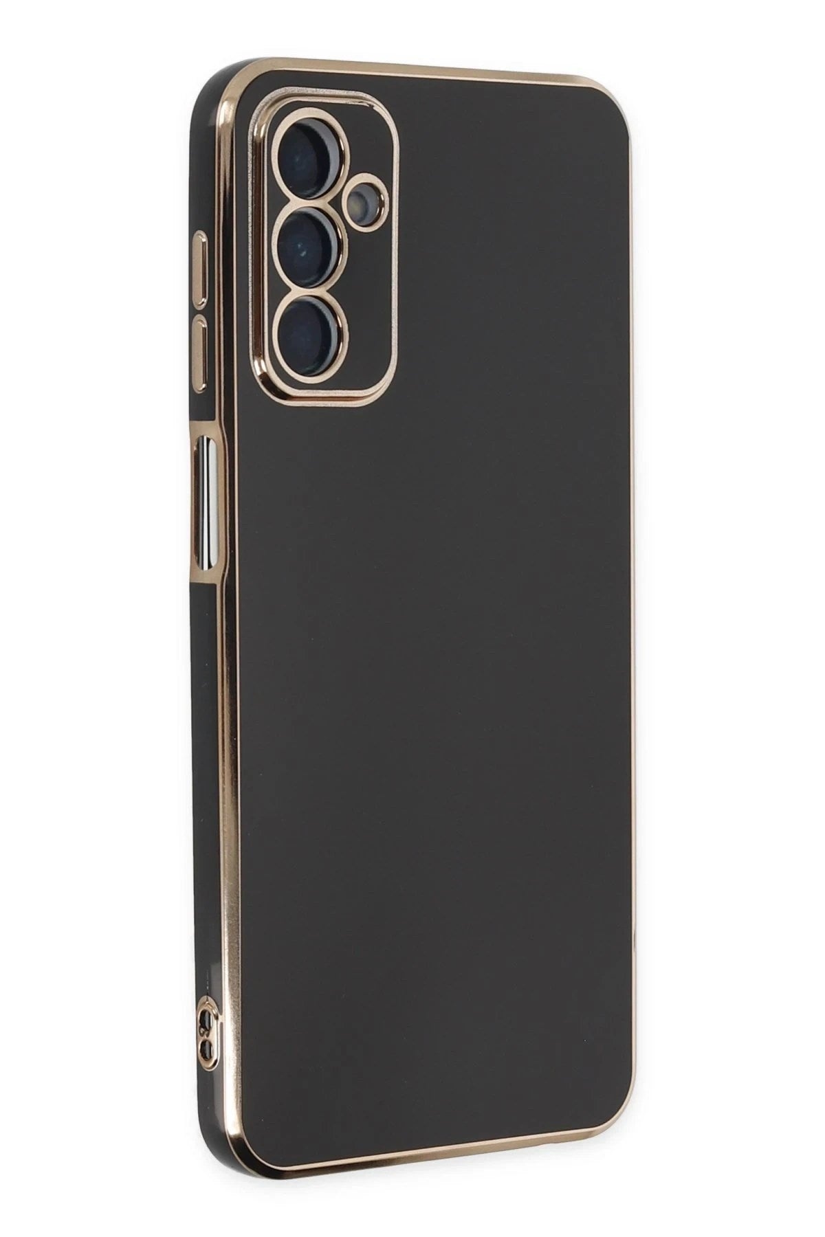 Mey İthalat® Samsung Galaxy A04S Kılıf Volet Silikon - Siyah