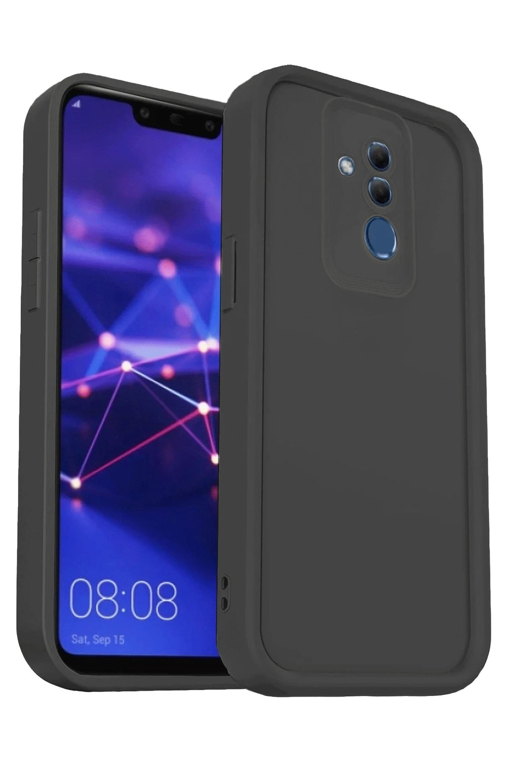 Mey İthalat® Huawei Mate 20 Lite Kılıf Viera Silikon - Siyah