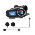 Q58 Motorsikletler İçin Fener Özellikli SD Kart Bölümlü LCD Ekranlı Kablosuz Bluetooth Kulaklıklı – Suya Dayanıklı Kask Kulaklığı