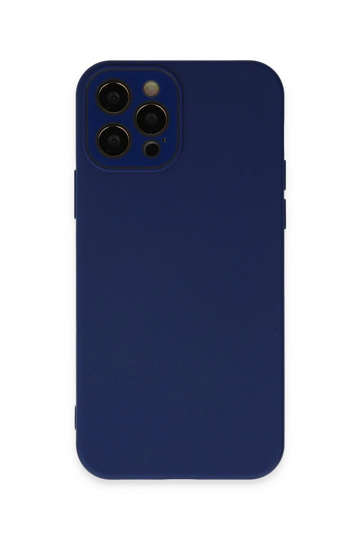 Mey İthalat® iPhone 12 Pro Max Kılıf Lansman Glass Kapak - Sky Blue