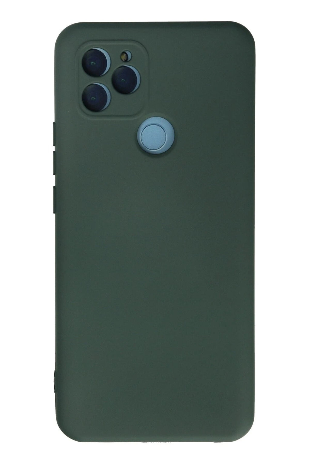 Mey İthalat® General Mobile GM 21 Kılıf Nano içi Kadife Silikon - Koyu Yeşil