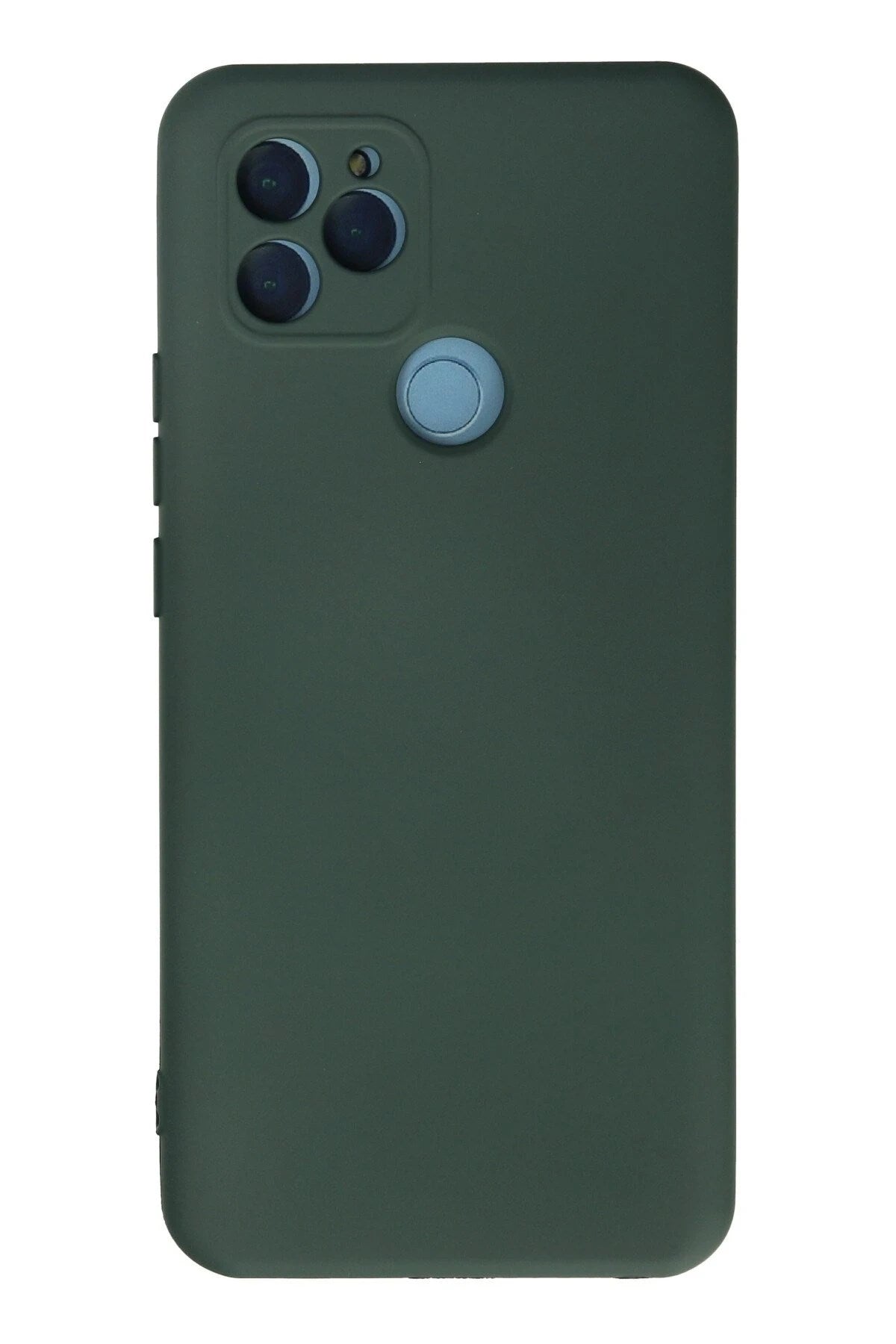 Mey İthalat® General Mobile GM 21 Kılıf Nano içi Kadife Silikon - Koyu Yeşil