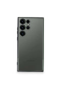 Mey İthalat® Samsung Galaxy S23 Ultra Kılıf Lensli Silikon - Yeşil