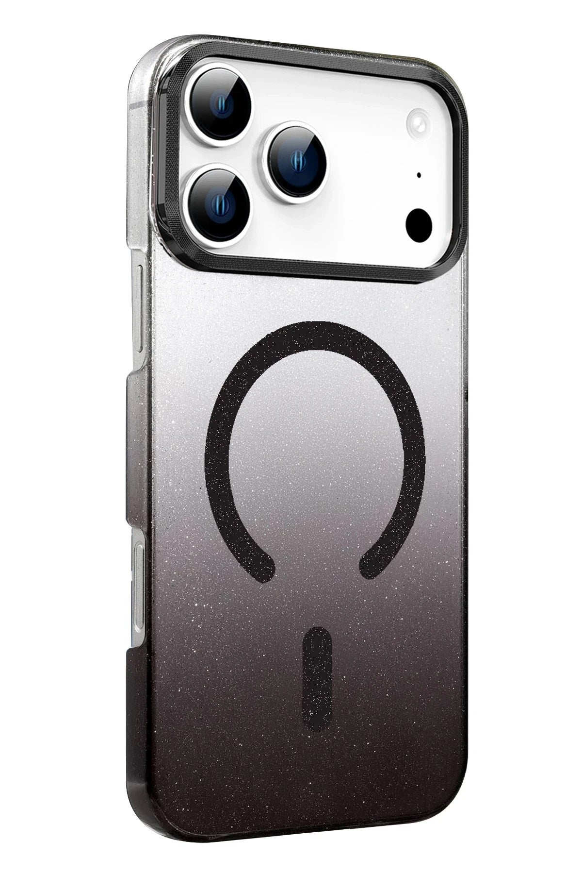 Mey İthalat® iPhone 17 Pro Glossy Magsafe Kapak - Siyah