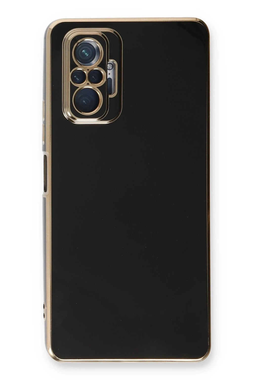 Mey İthalat® Redmi Note 10 Pro Kılıf Volet Silikon - Siyah