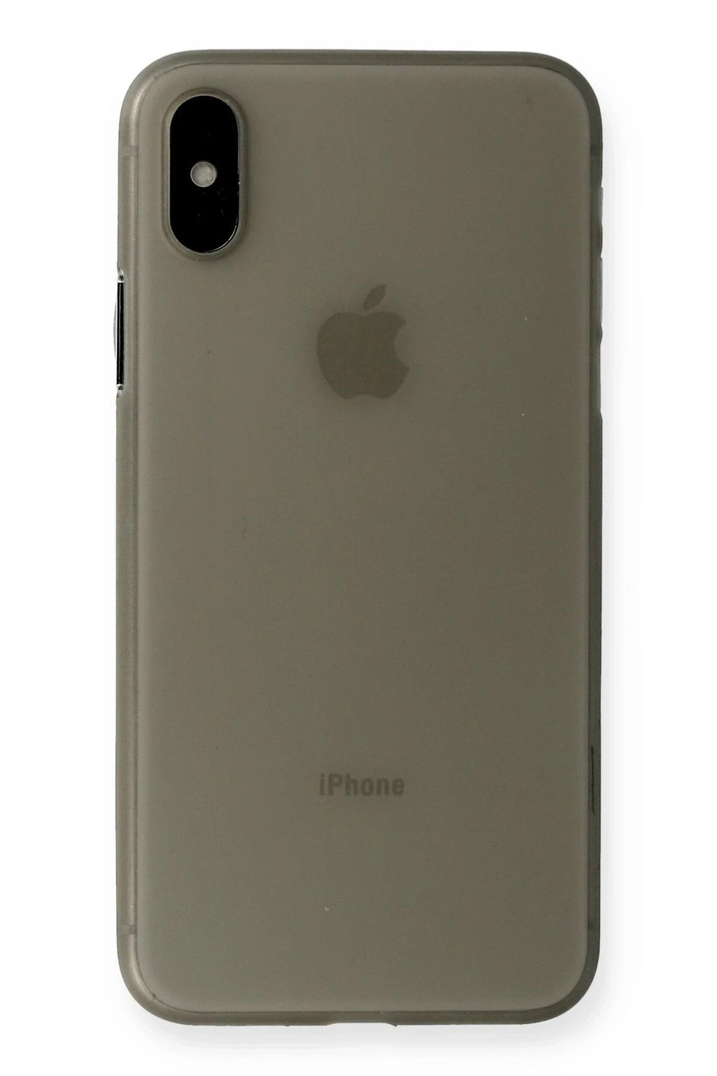 Mey İthalat® iPhone XS Max Kılıf PP Ultra İnce Kapak - Gri