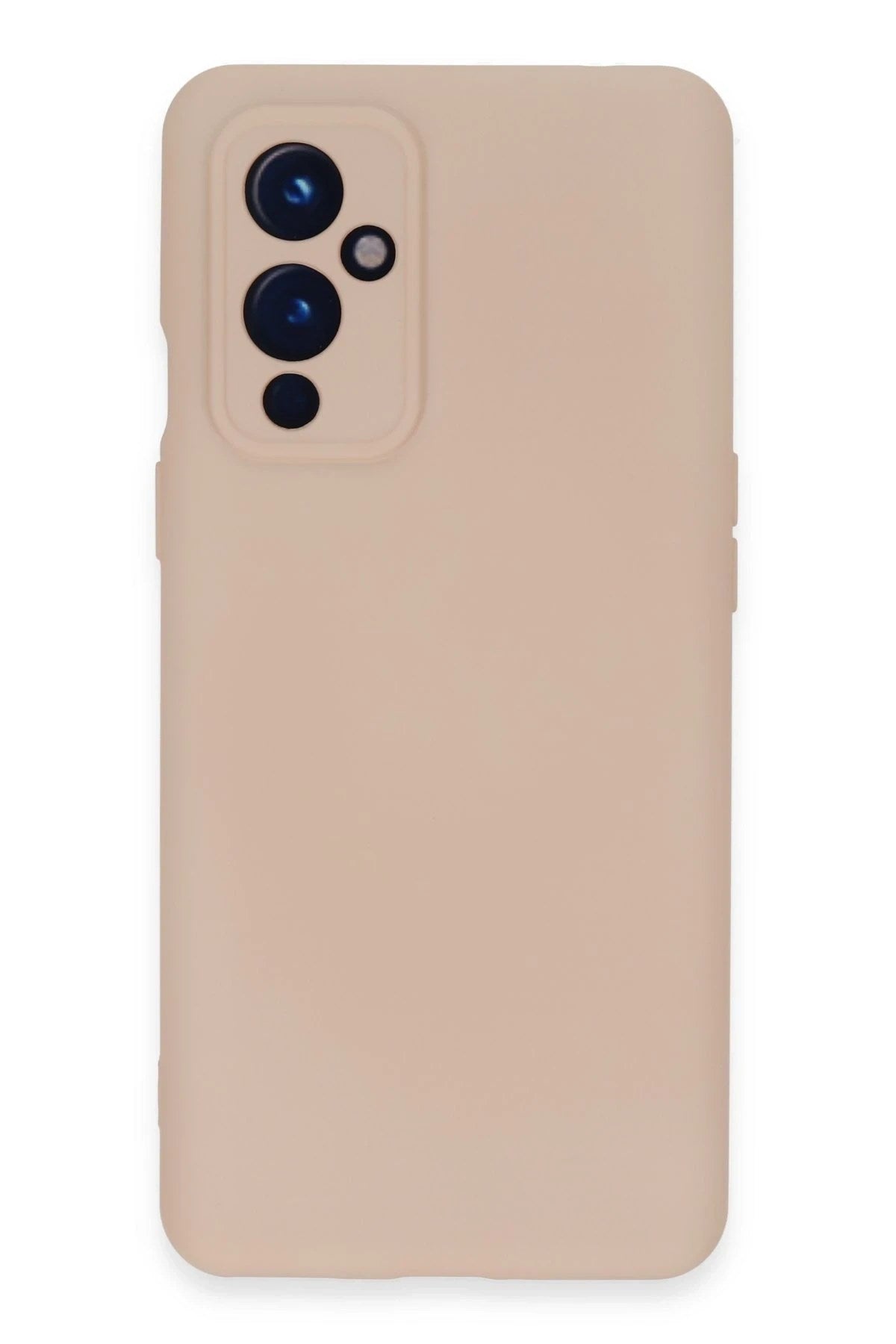 Mey İthalat® One Plus 9 Kılıf Nano içi Kadife Silikon - Pudra