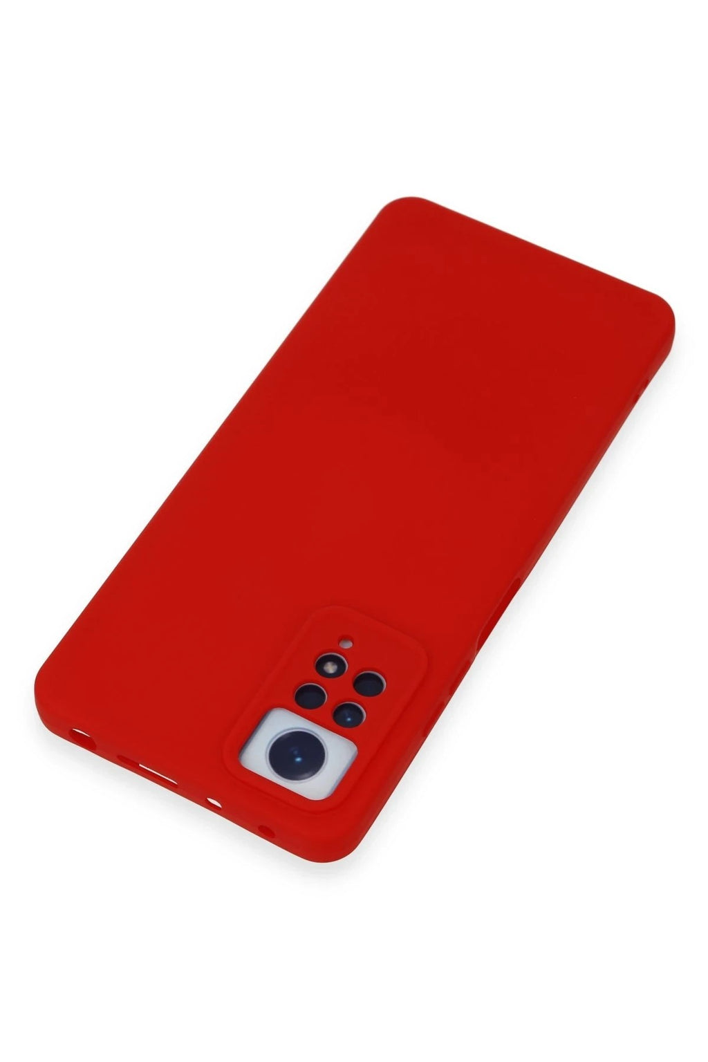 Mey İthalat® Redmi Note 12 Pro 4G Kılıf Nano içi Kadife Silikon - Kırmızı