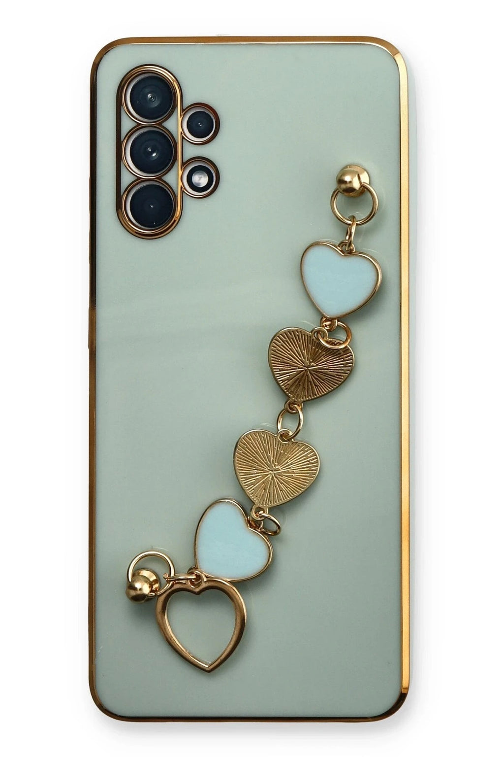 Mey İthalat® Samsung Galaxy A32 Kılıf Esila Silikon - Su Yeşili