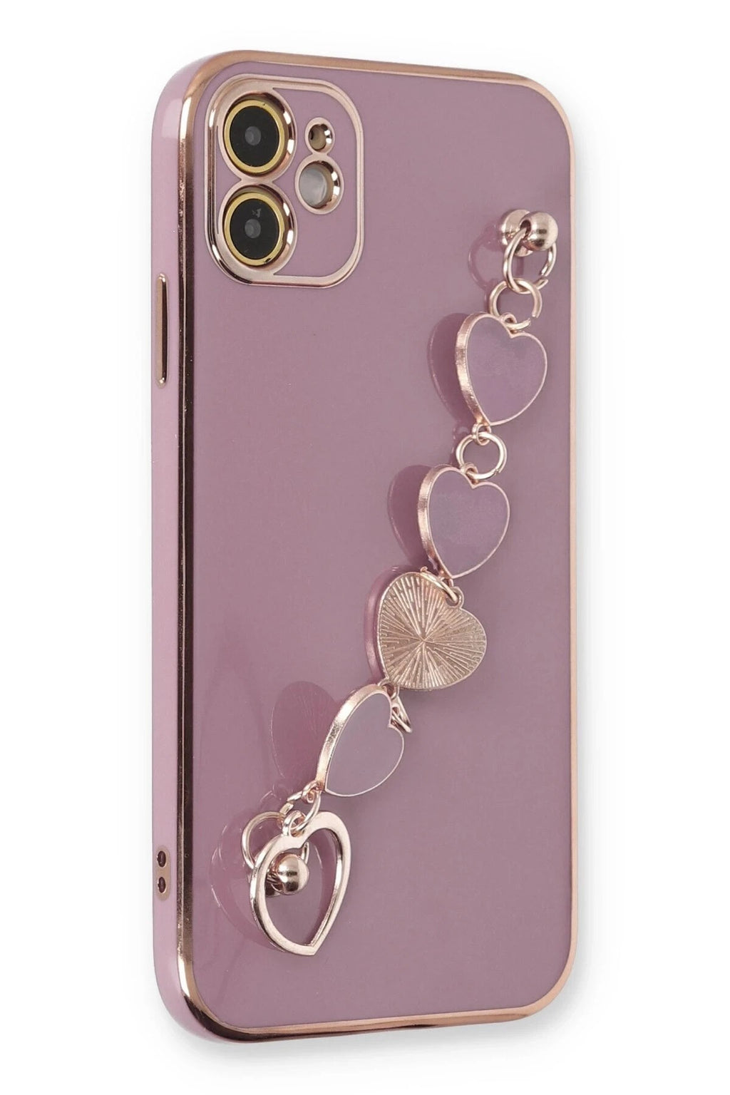 Mey İthalat® iPhone 12 Kılıf Esila Silikon - Mor