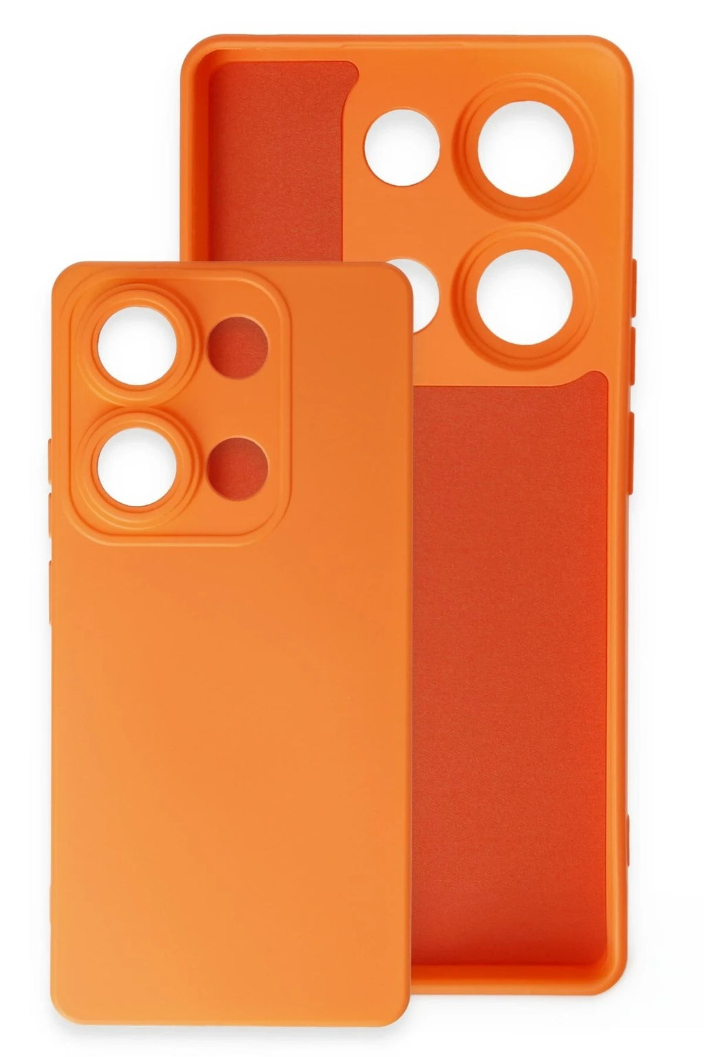 Mey İthalat® Redmi Note 13 Pro 4G Kılıf Nano içi Kadife Silikon - Lila