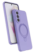 Mey İthalat® Samsung Galaxy A57 5G Regal Magsafe Standlı Kapak - Lila