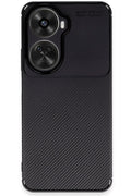 Mey İthalat® Huawei Nova 12 SE Kılıf Auto Focus Karbon Kapak - Siyah