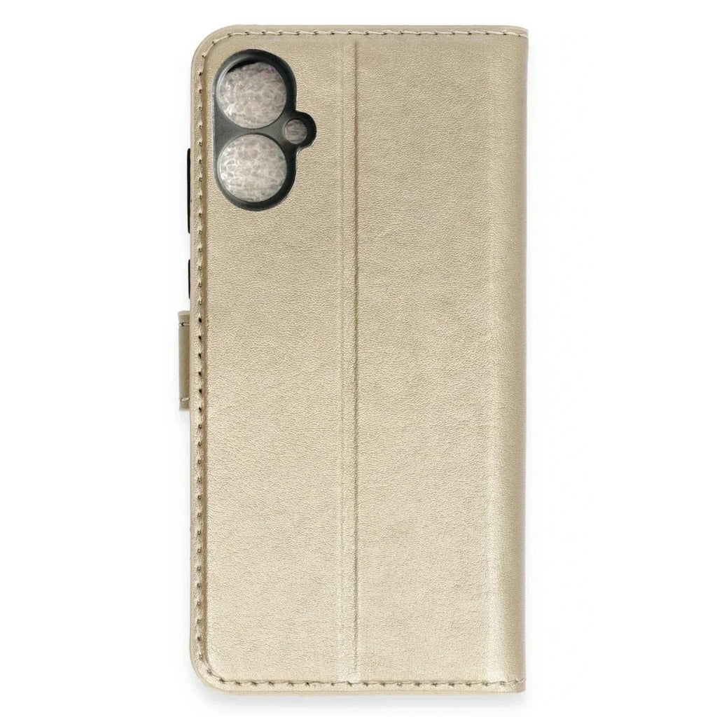 Mey İthalat® Tecno Spark 9 Pro Trend S Plus Kapaklı Kılıf - Gold
