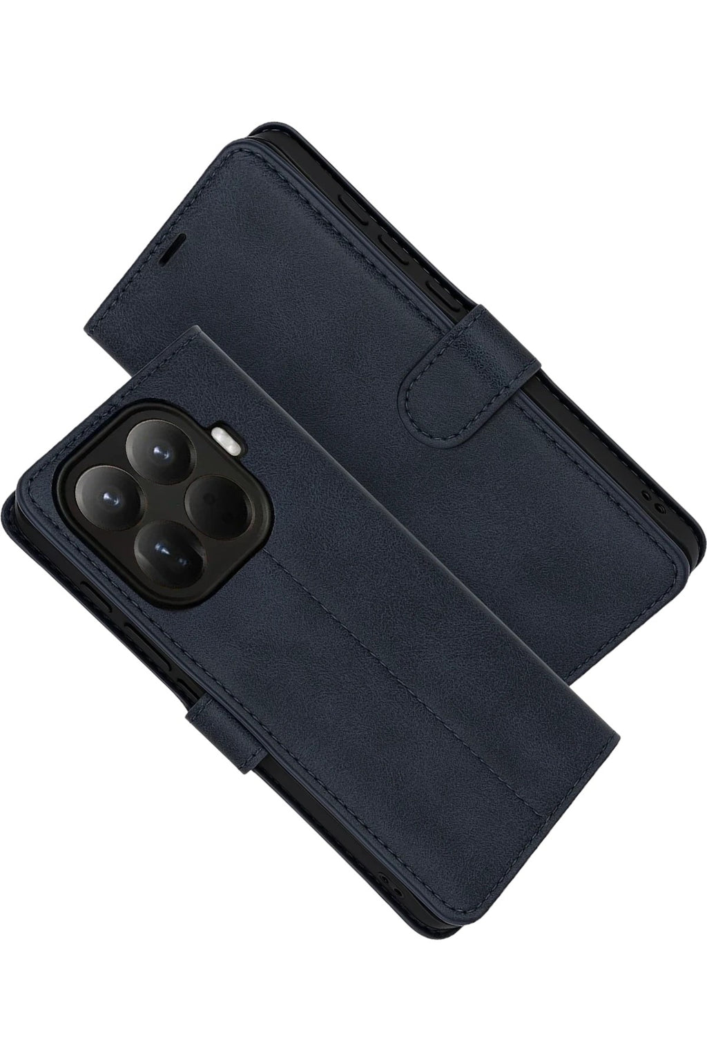 Mey İthalat® Mi 15T Pro Trend S Plus Kapaklı Kılıf - Lacivert