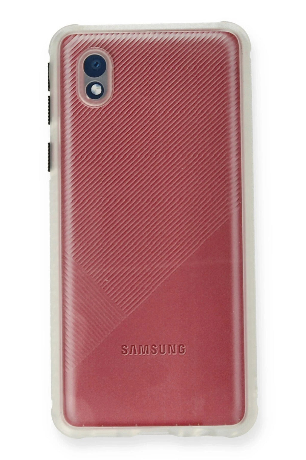 Mey İthalat® Samsung Galaxy A01 Core Kılıf Miami Şeffaf Silikon - Şeffaf