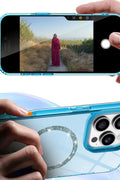 Mey İthalat® iPhone 15 Plus Live Diamond Magsafe Kapak - Yeşil