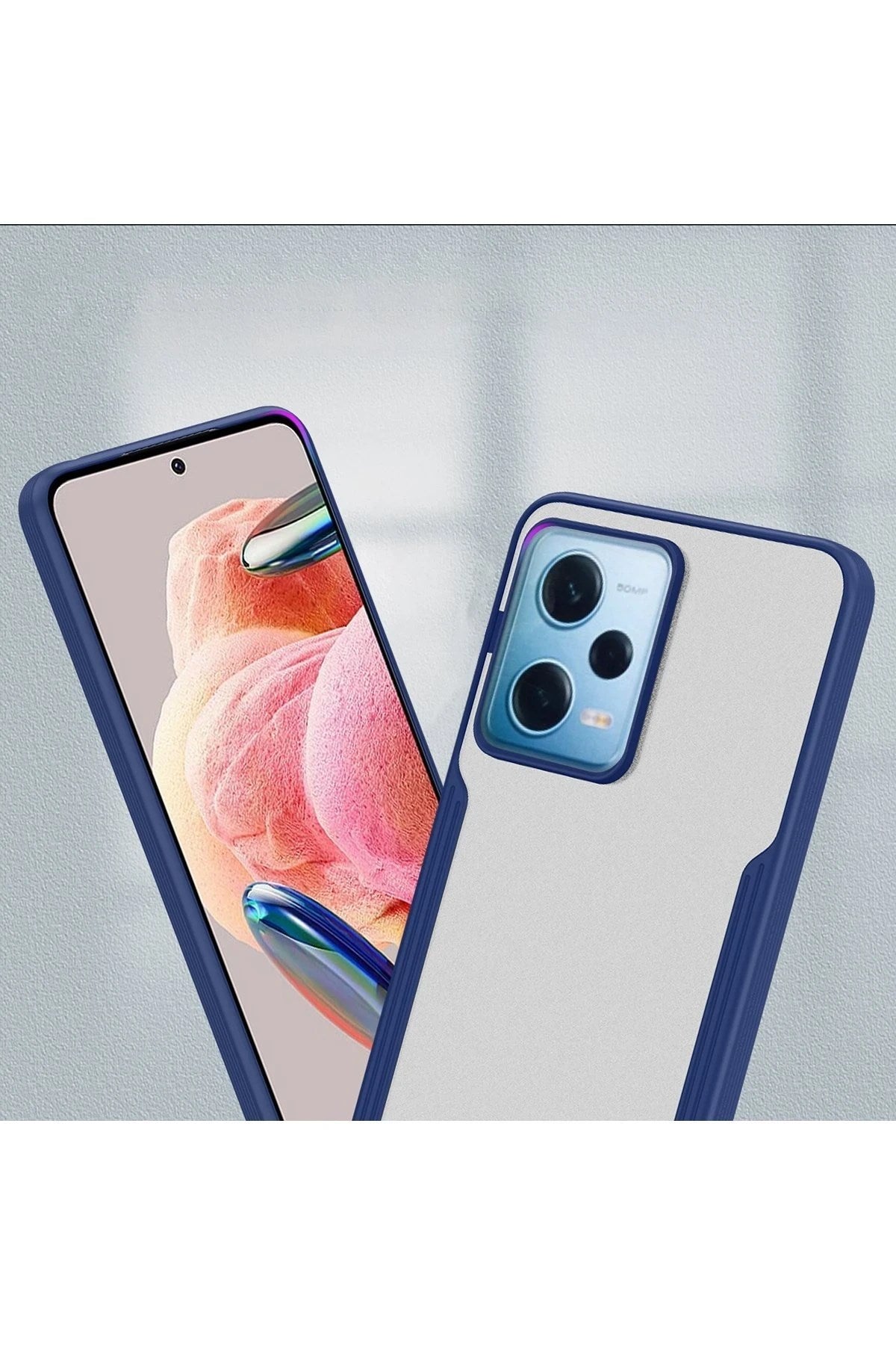 Mey İthalat® Redmi Note 12 5G Kılıf Platin Silikon - Yeşil