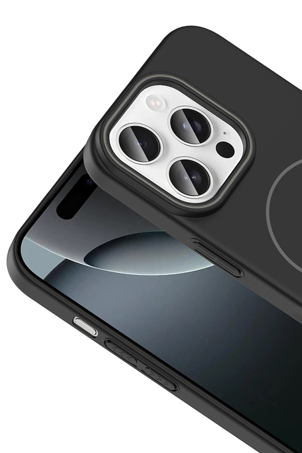 Mey İthalat® iPhone 15 Plus Broş Magsafe Kapak - Turkuaz