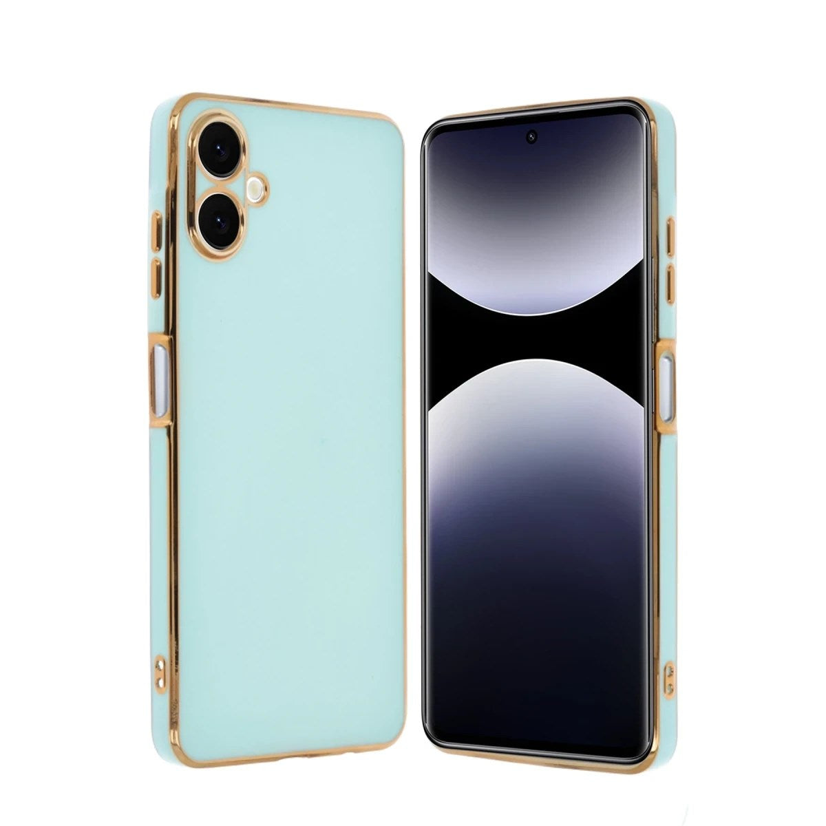 Mey İthalat® Samsung Galaxy A06 Kılıf Volet Silikon - Açık Yeşil