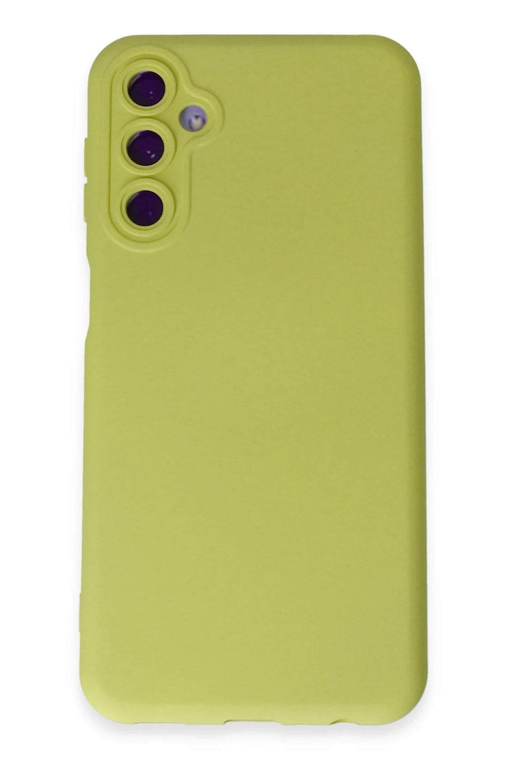 Mey İthalat® Samsung Galaxy M34 5G Kılıf Nano içi Kadife Silikon - Sarı