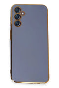 Mey İthalat® Samsung Galaxy M14 5G Kılıf Volet Silikon - Mavi
