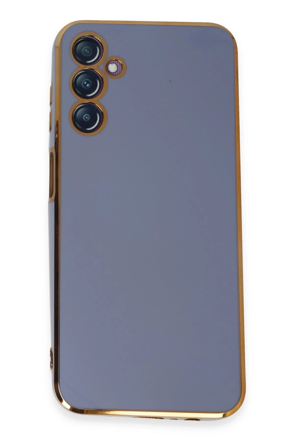 Mey İthalat® Samsung Galaxy M14 5G Kılıf Volet Silikon - Mavi
