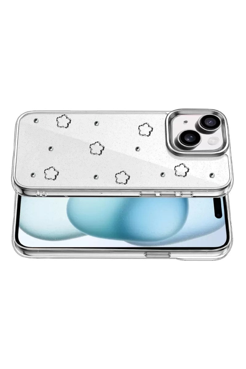 Mey İthalat® iPhone 14 Fiyonk Desenli Kapak - Desen 2