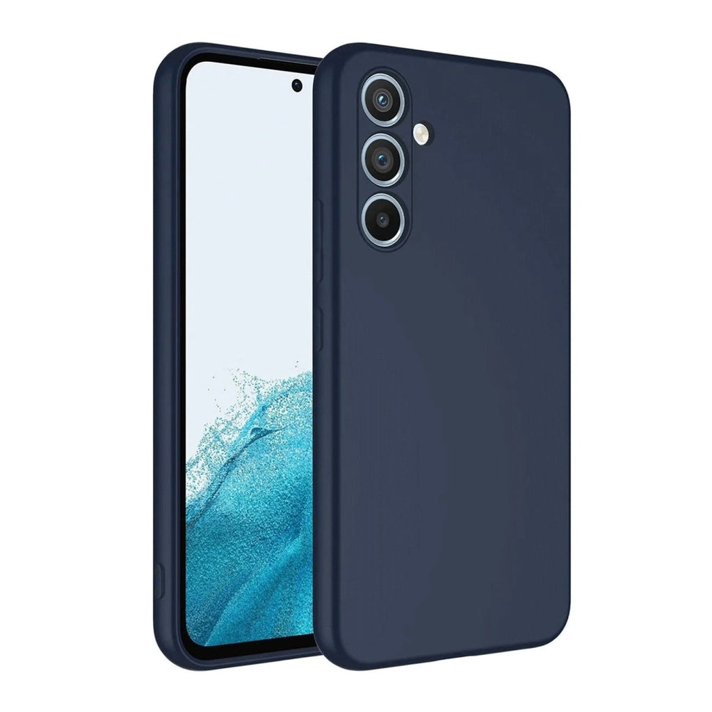 Mey İthalat® Samsung Galaxy A16 5G Kılıf First Silikon - Lacivert