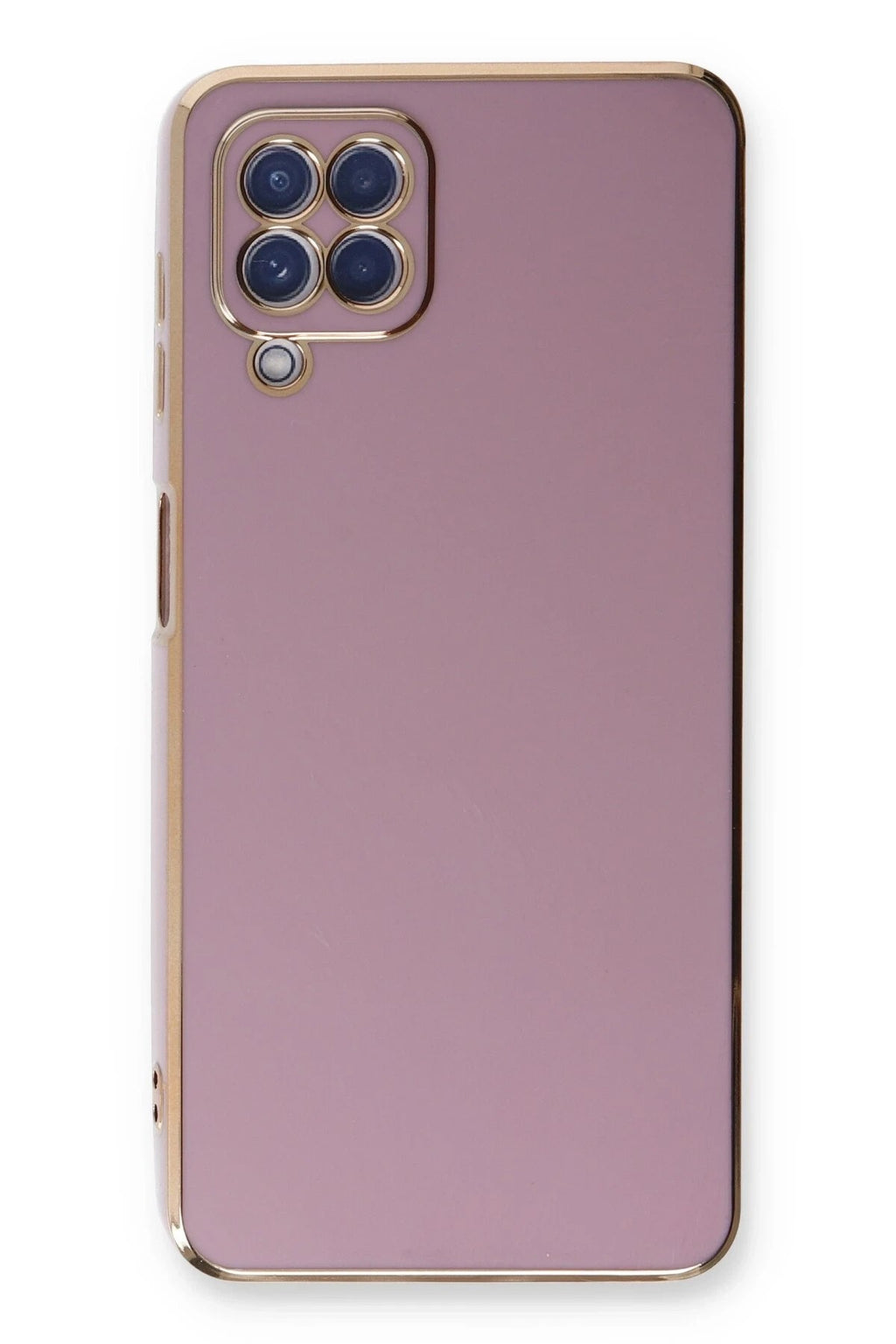 Mey İthalat® Samsung Galaxy A22 Kılıf Volet Silikon - Mor