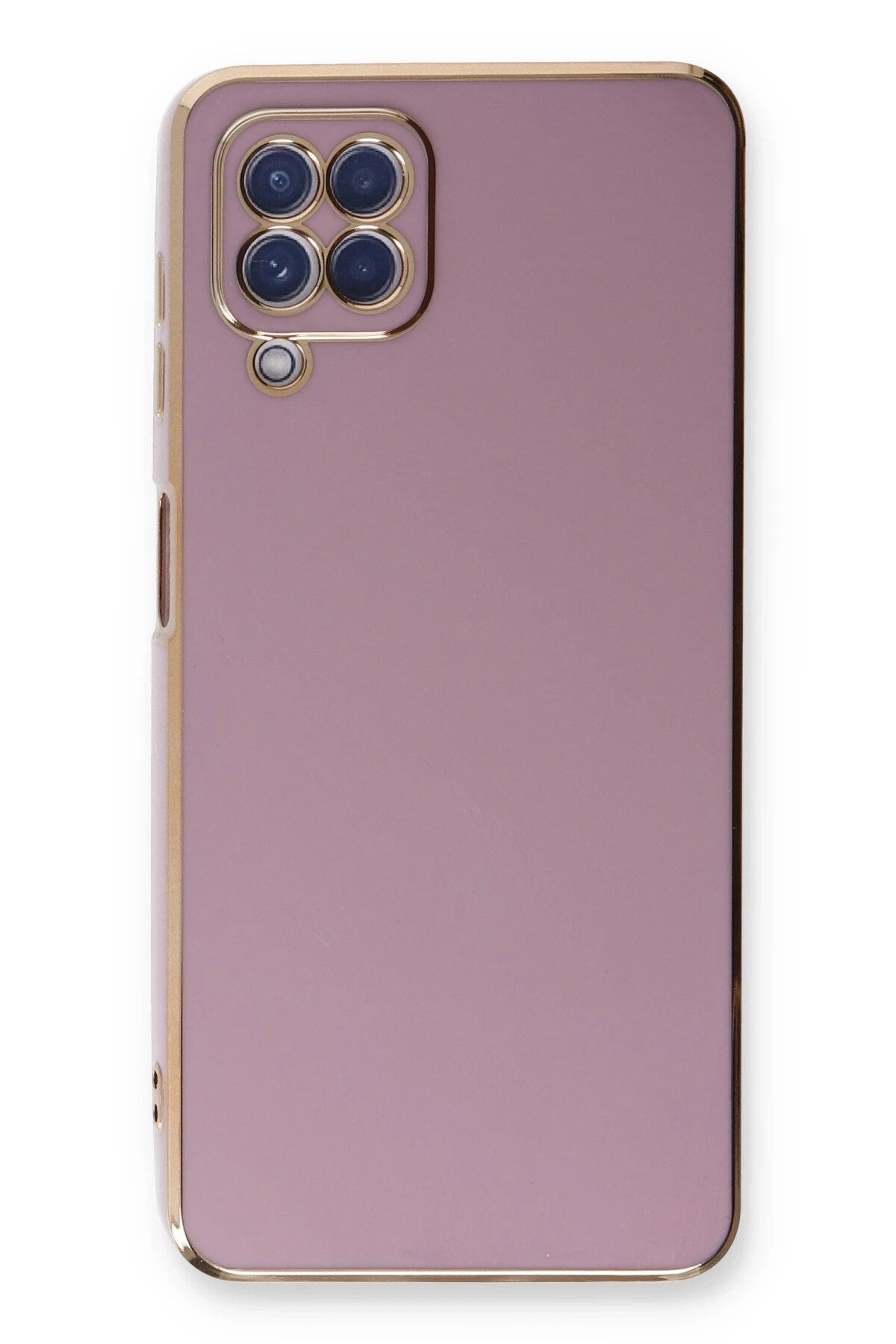 Mey İthalat® Samsung Galaxy A22 Kılıf Volet Silikon - Mor