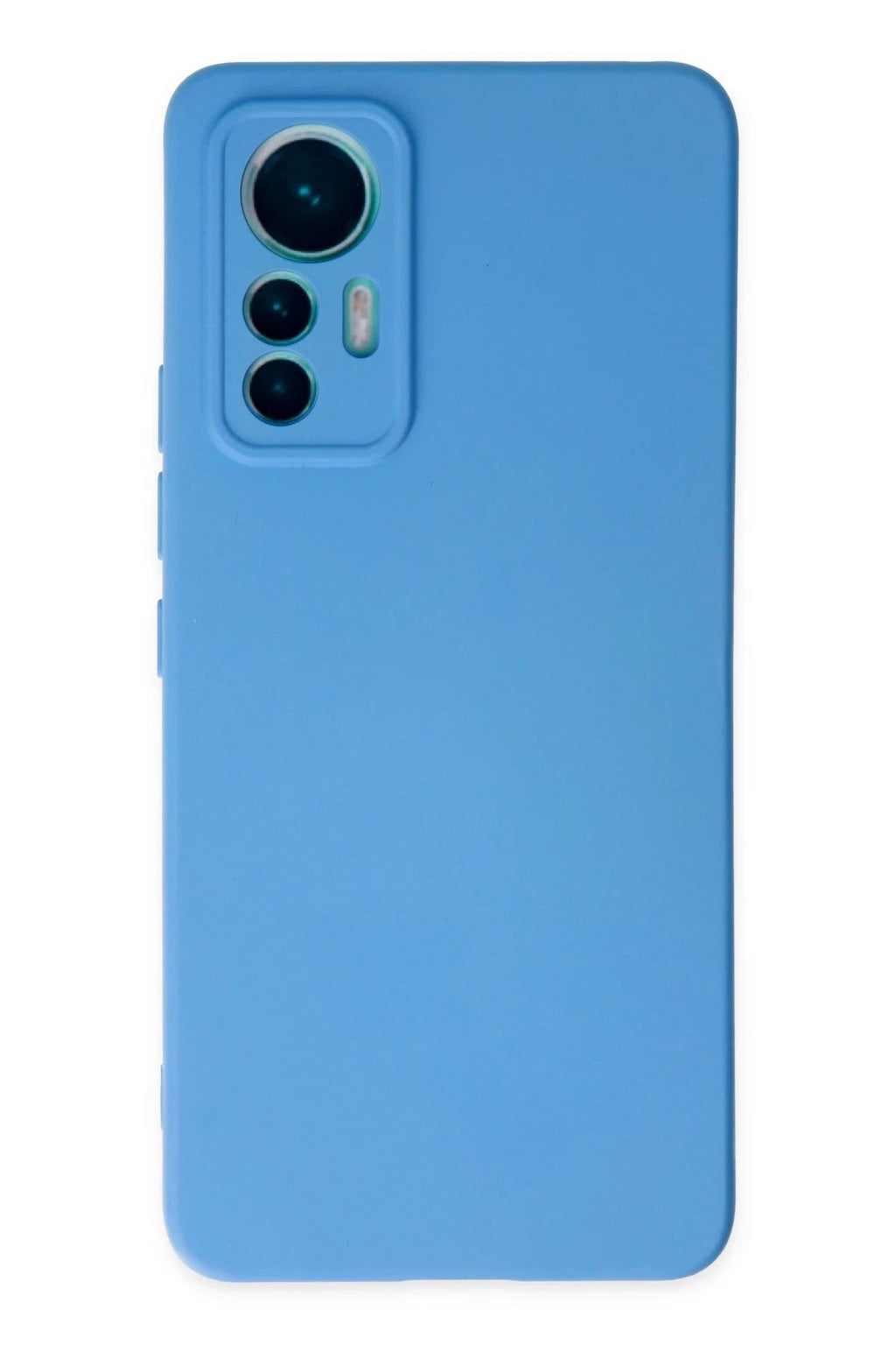 Mey İthalat® Mi 12 Lite Kılıf Nano içi Kadife Silikon - Mavi