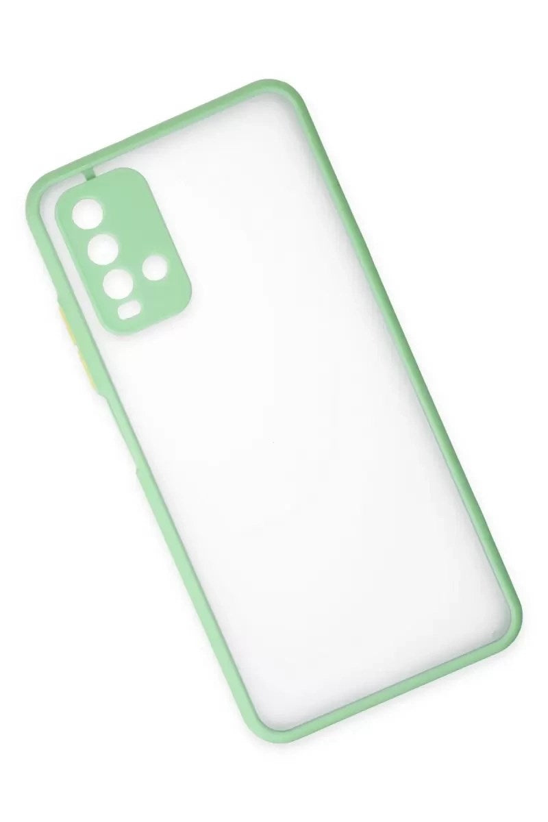 Mey İthalat® Redmi 9T Kılıf Montreal Silikon Kapak - Turkuaz