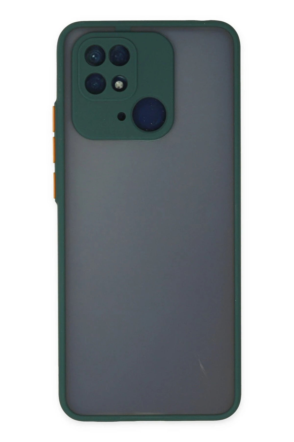 Mey İthalat® Redmi 10C Kılıf Montreal Silikon Kapak - Yeşil