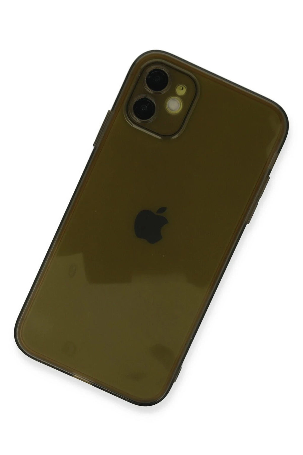 Mey İthalat® iPhone 12 Kılıf Fly Lens Silikon - Siyah