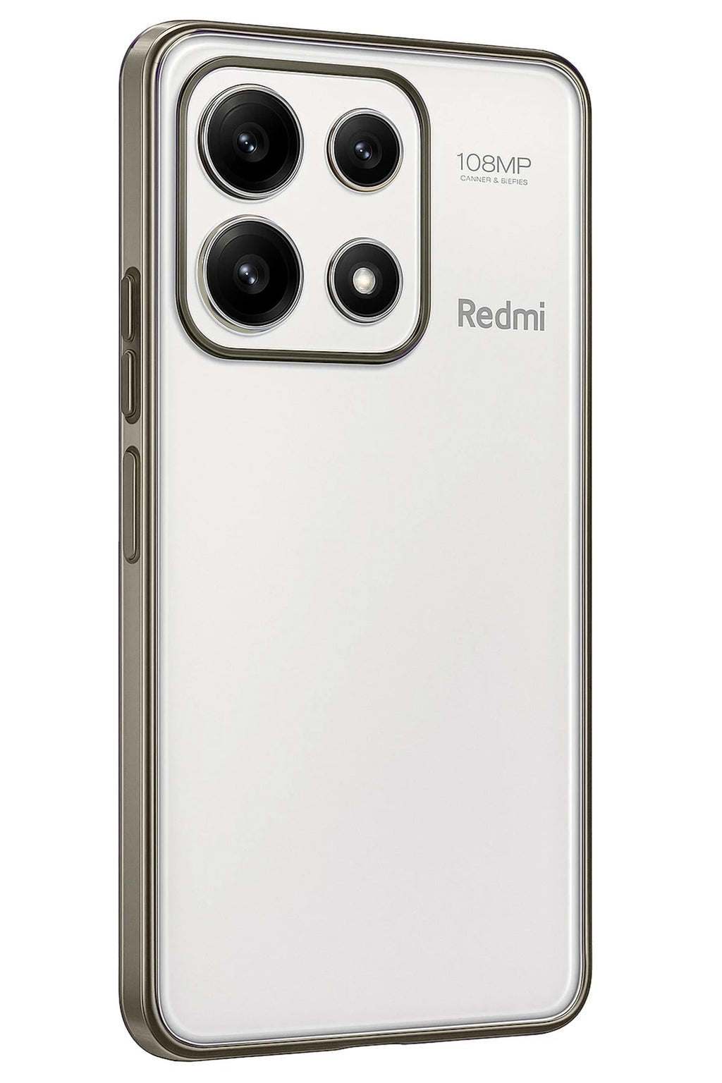 Mey İthalat® Poco X6 Pro Kılıf Lensli Silikon - Gold
