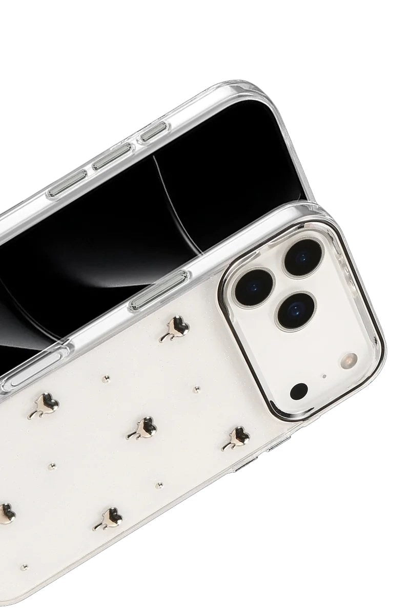 Mey İthalat® iPhone 17 Pro Fiyonk Desenli Kapak - Desen 1