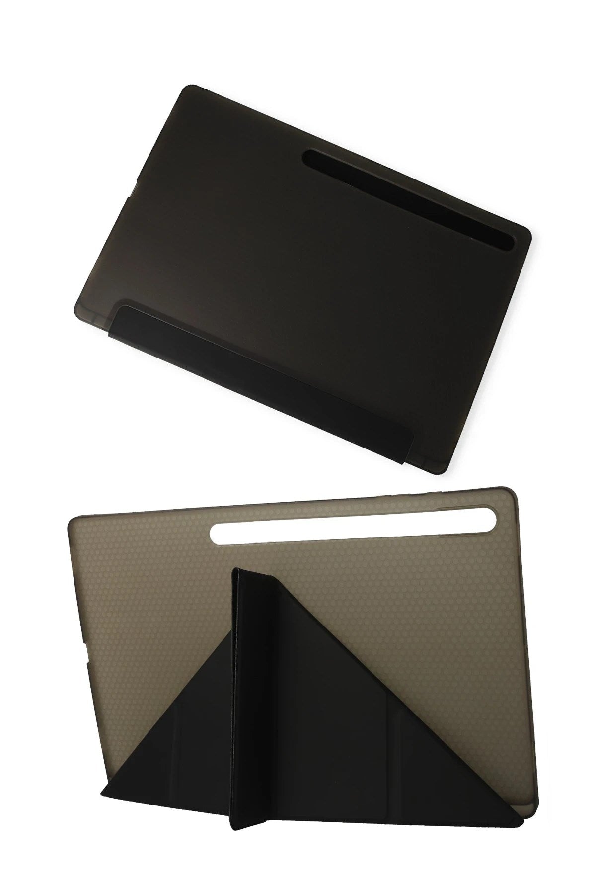 Mey İthalat® Samsung Galaxy X930 Tab S11 Ultra 14.6 Kalemlikli Mars Tablet Kılıfı - Gri