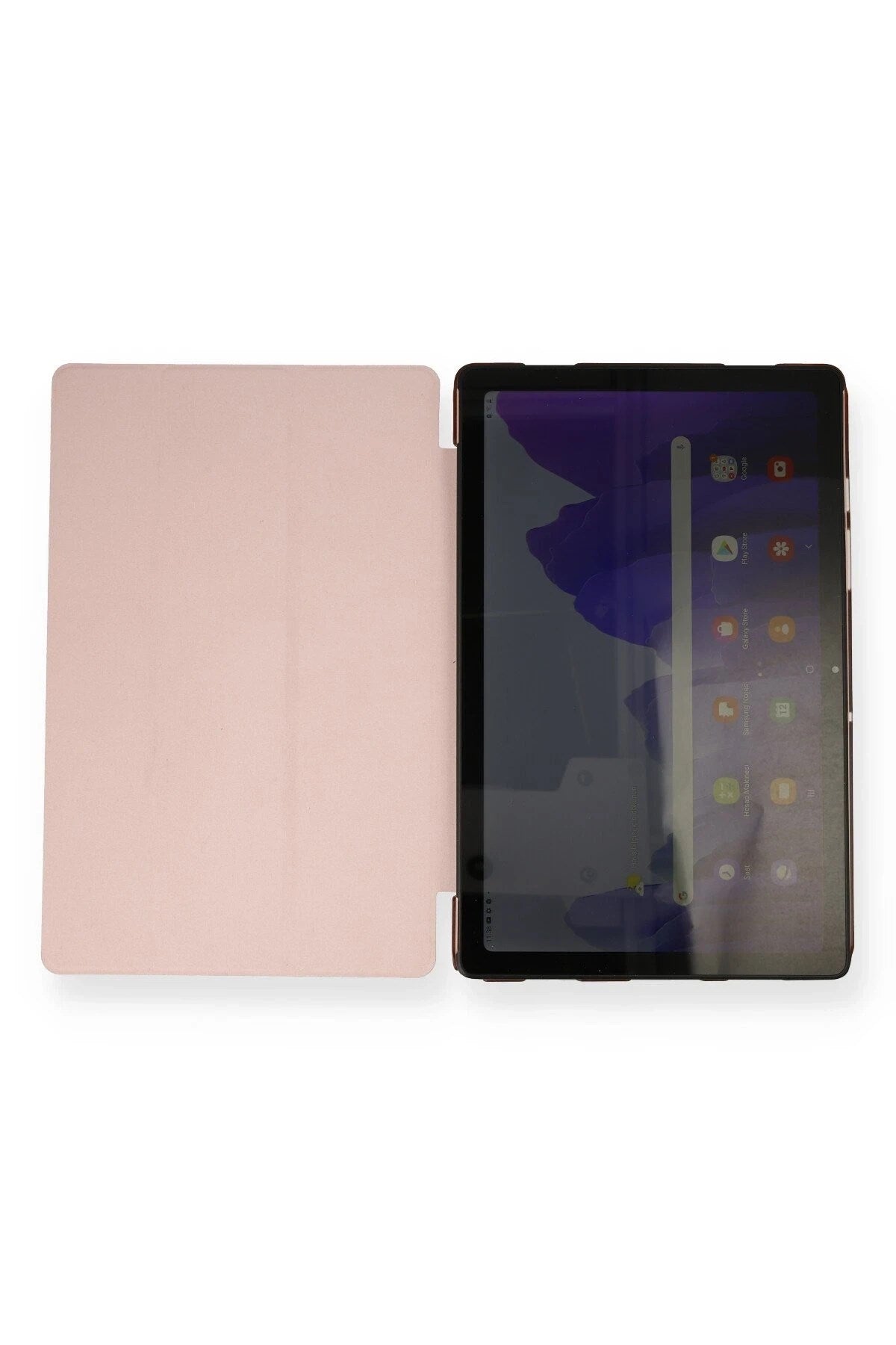 Mey İthalat® Samsung Galaxy T870 Tab S7 11 Kılıf Tablet Smart Kılıf - Rose Gold