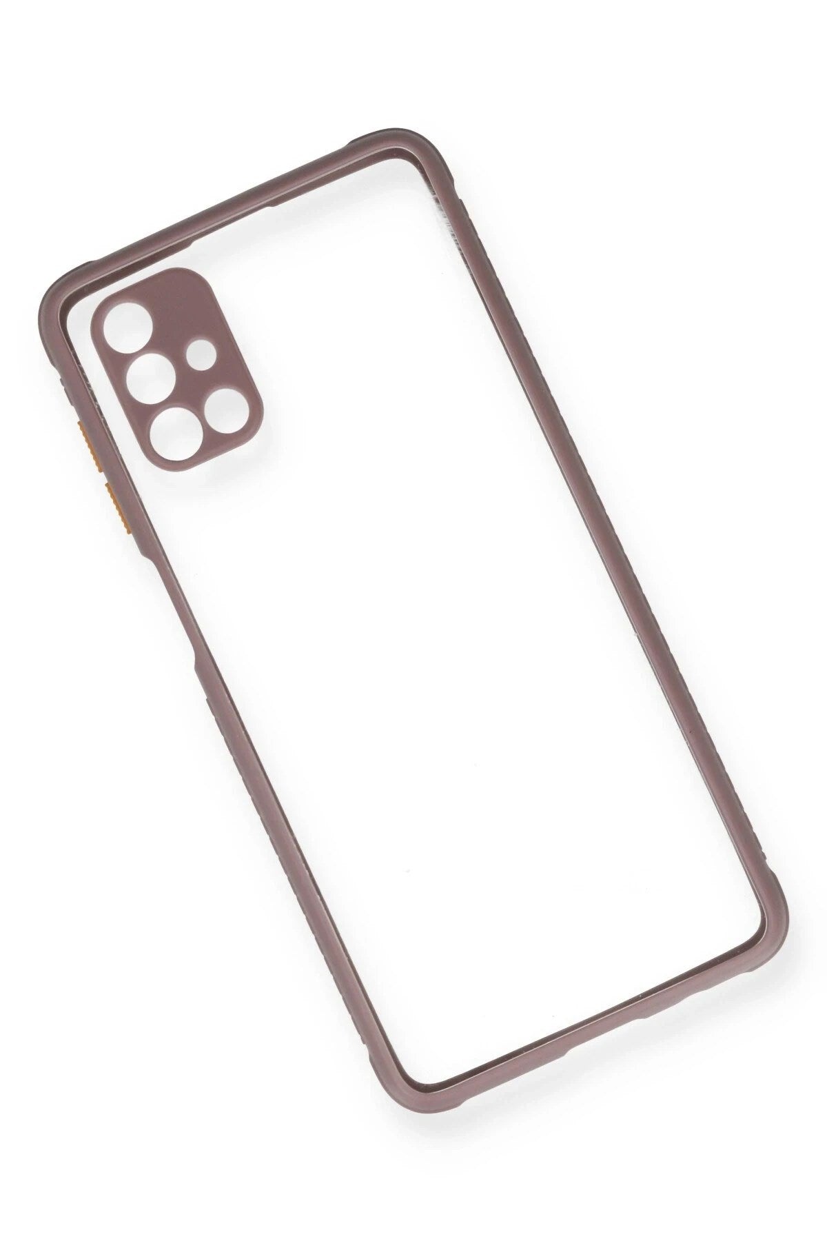 Mey İthalat® Samsung Galaxy M51 Kılıf Miami Şeffaf Silikon - Açık Mor