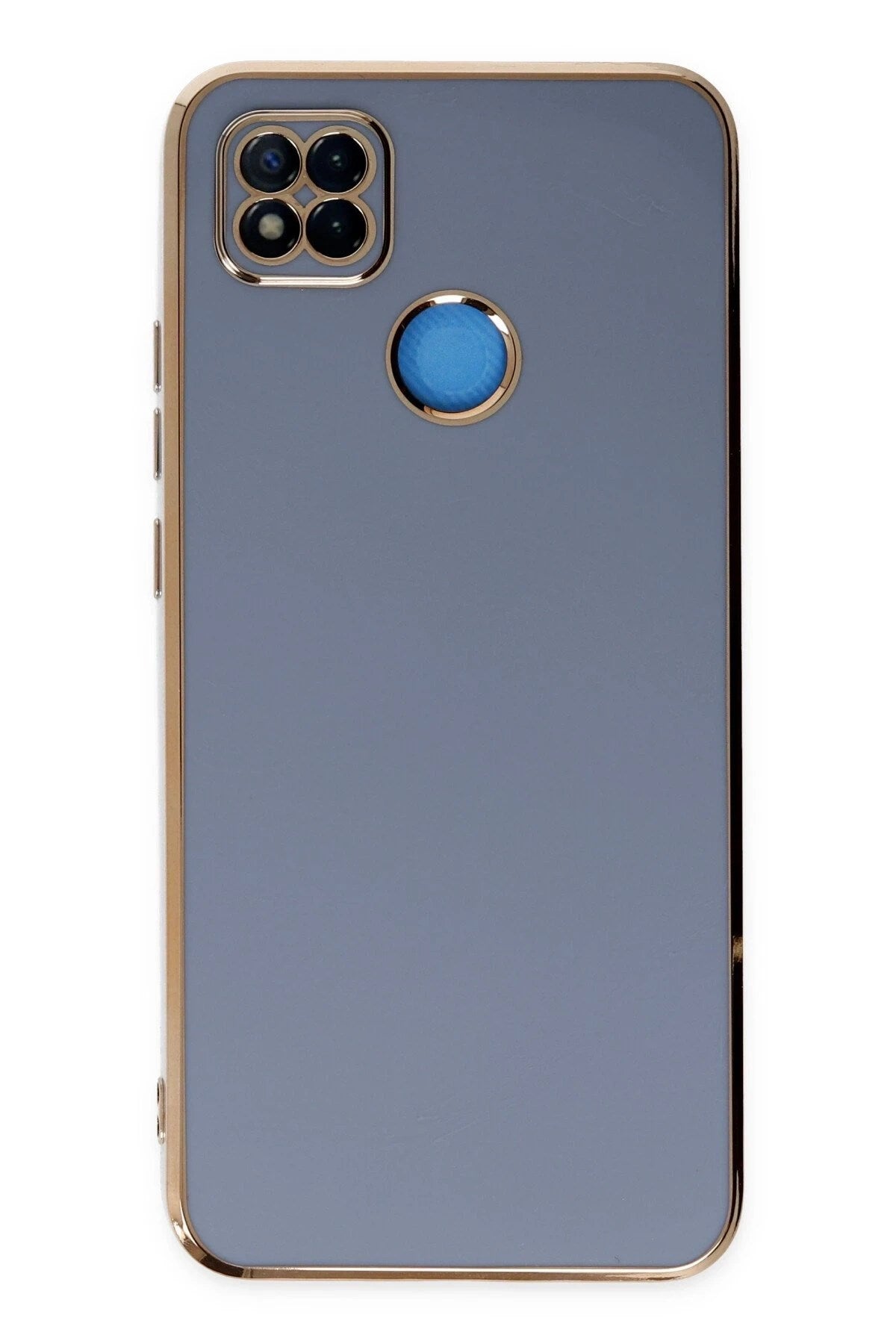 Mey İthalat® Redmi 9C Kılıf Volet Silikon - Mavi