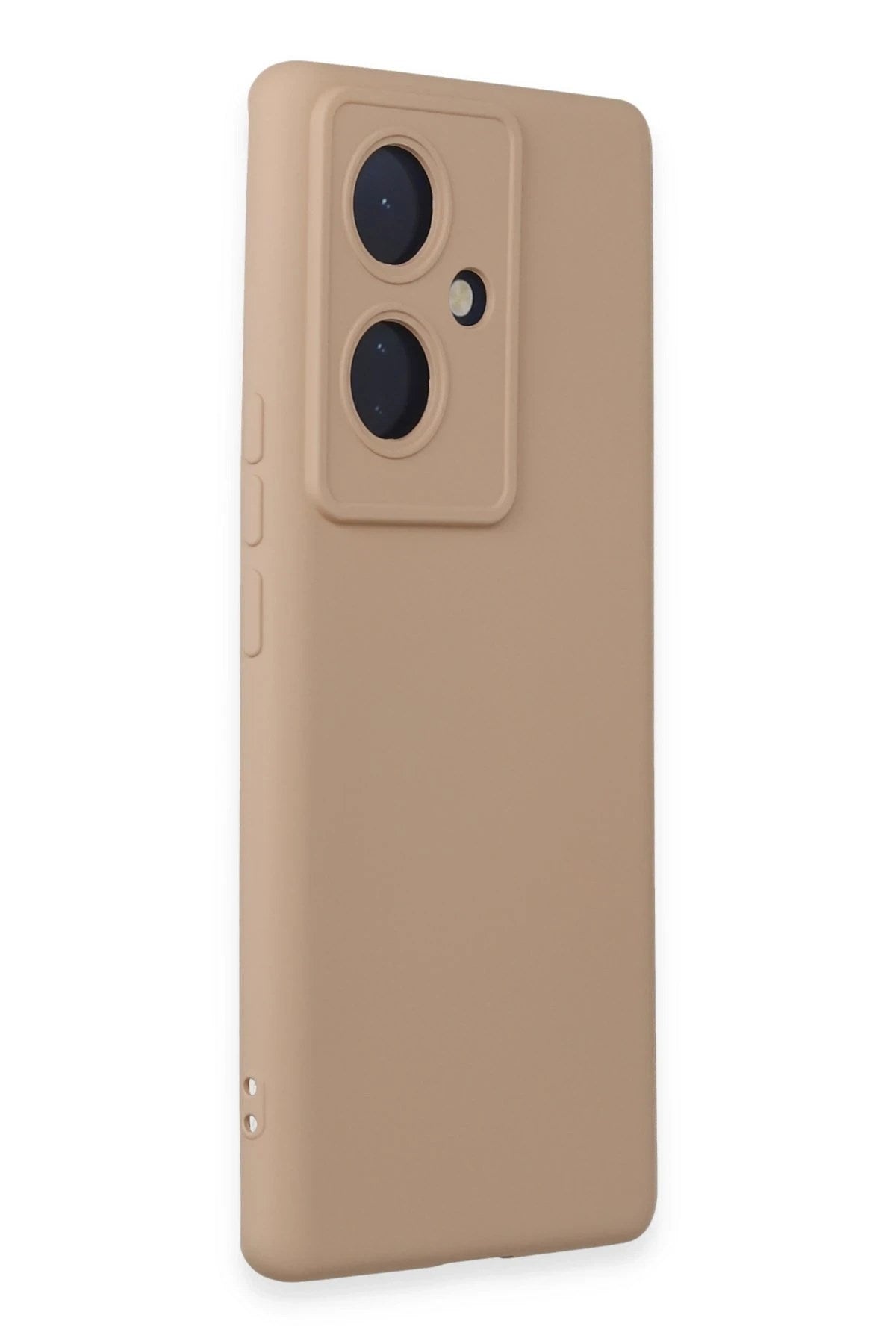 Mey İthalat® Vivo V29 Lite Kılıf Nano içi Kadife Silikon - Pudra