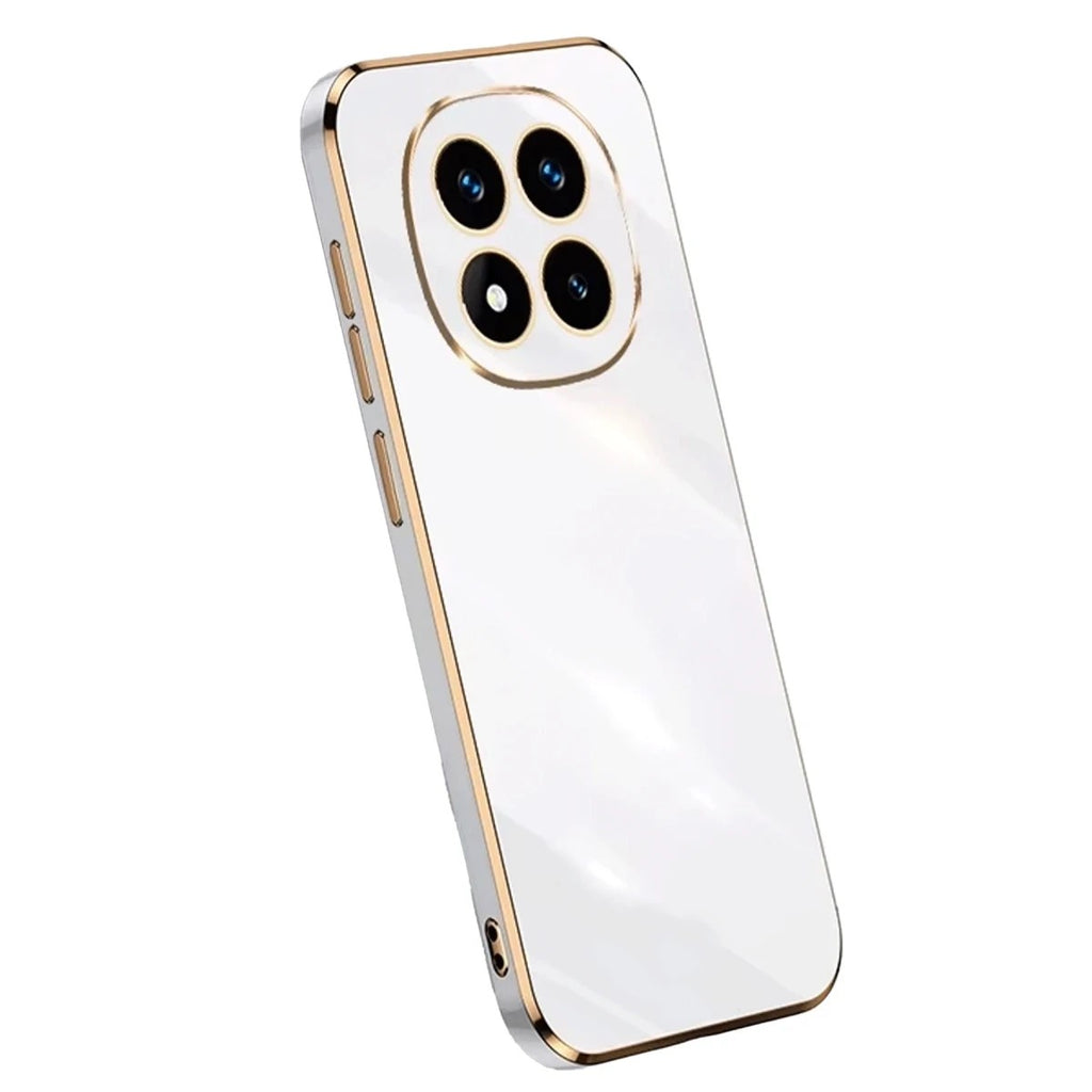 Mey İthalat® Redmi Note 14 Pro 5G Kılıf Volet Silikon - Beyaz