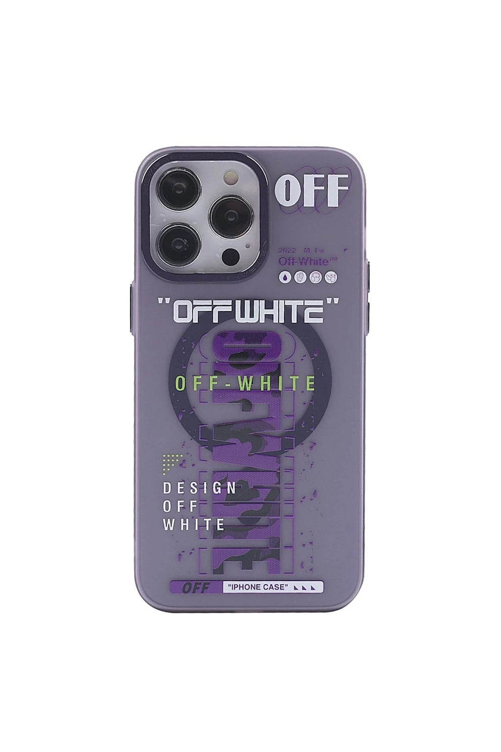 Mey İthalat® iPhone 13 Pro Kılıf Apollo Magneticsafe Desenli Kapak - Apollo Mor - 3