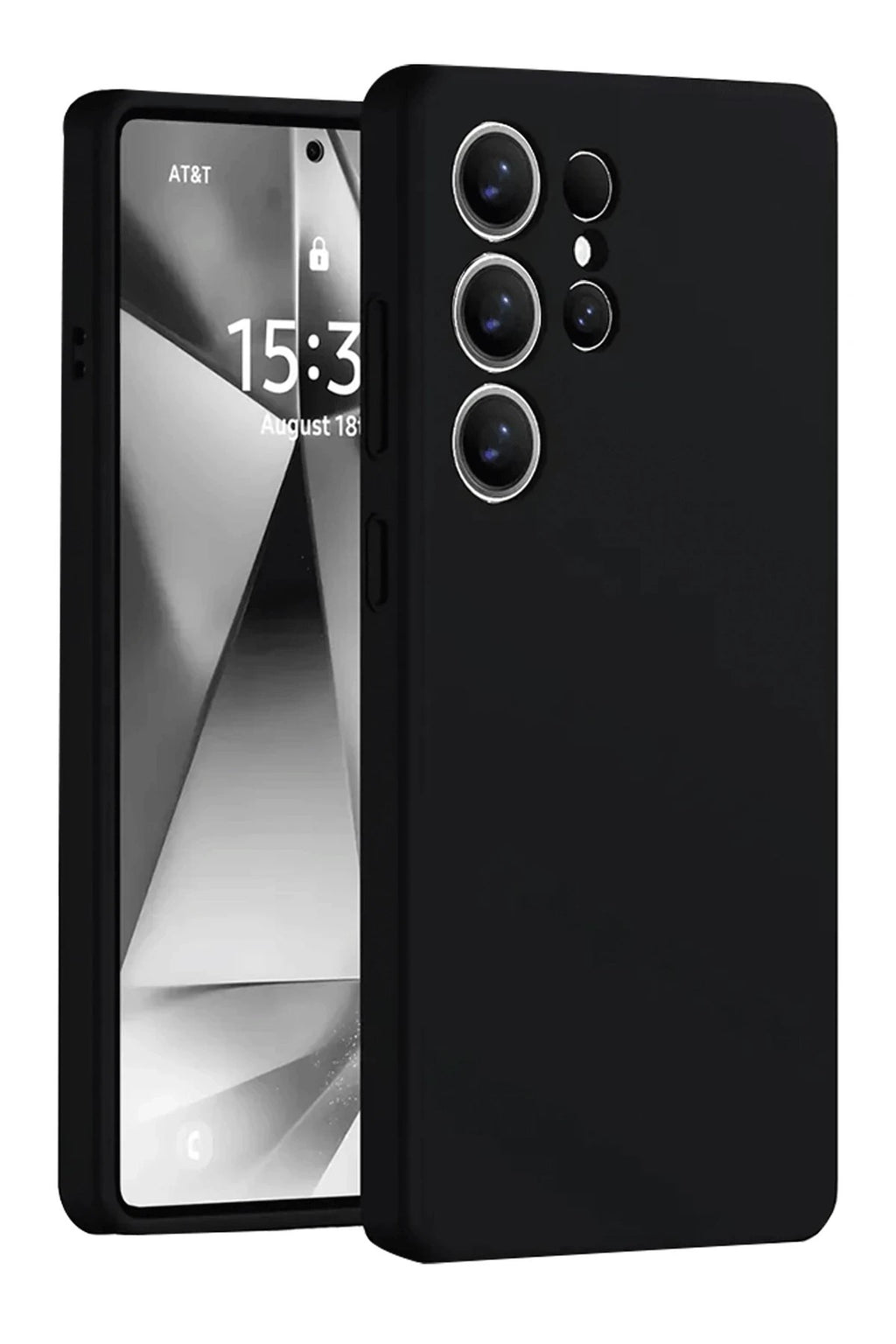 Mey İthalat® Samsung Galaxy S25 Ultra Kılıf Nano içi Kadife Silikon - Siyah