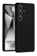 Mey İthalat® Samsung Galaxy S25 Ultra Kılıf Nano içi Kadife Silikon - Siyah