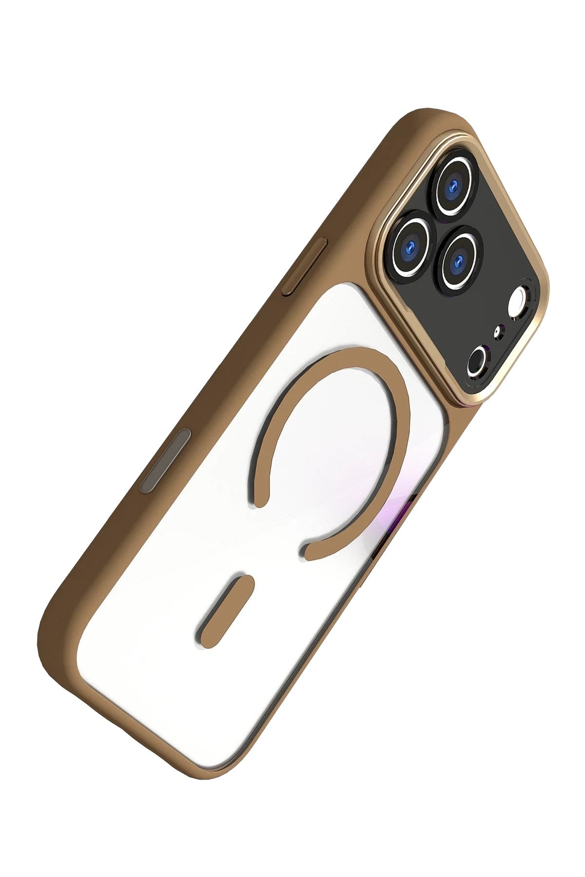 Mey İthalat® iPhone 17 Pro Max Hazar Magsafe Kapak - Gold